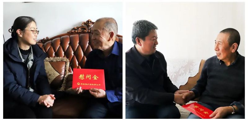 省williamhill官网春节前夕慰问老党员老劳模和困难党员代表