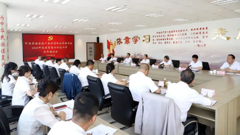 省williamhill官网党委召开2024年党建暨意识形态工作半年推进会