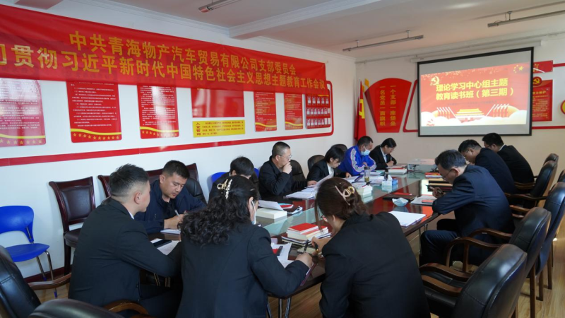 把牢&ldquo;五个贯穿始终&rdquo;  持续推进主题教育走深走实 &mdash;&mdash;物产汽贸党支部认真贯彻落实5.12集团党建暨主题教育工作推进会精神