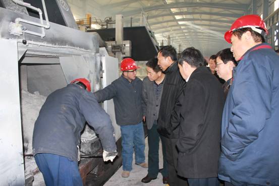 williamhill官网各子公司党政领导参观青海物产北川工业物流园重点工业及重点项目建设