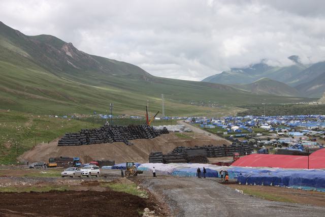 &ldquo;青海物产玉树建材物流集散中心&rdquo;建设已初具规模