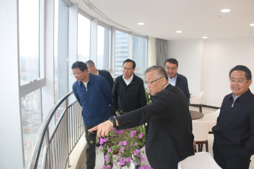 王黎明副省长莅临青海williamhill官网调研指导